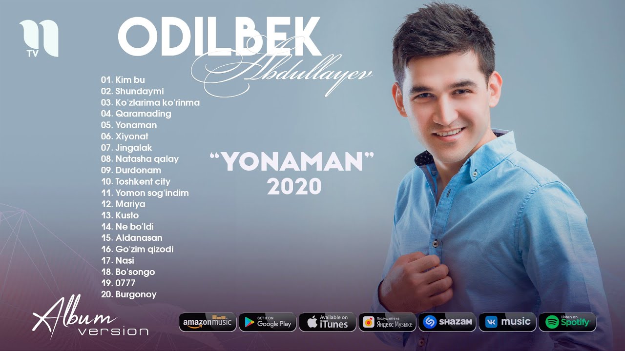 Odilbek Abdullayev — Yonaman nomli albom dasturi 2020 — скачать видео  бесплатно и смотреть онлайн на сайте NevoMusic